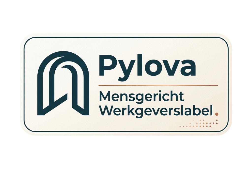 Pylova Mensgericht Werkgeverslabel